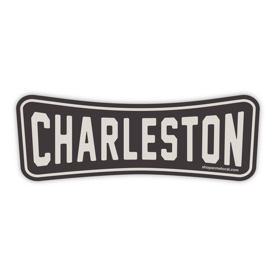 Acme Local - Roadside Retro Customizable Sticker: Blue and Forest