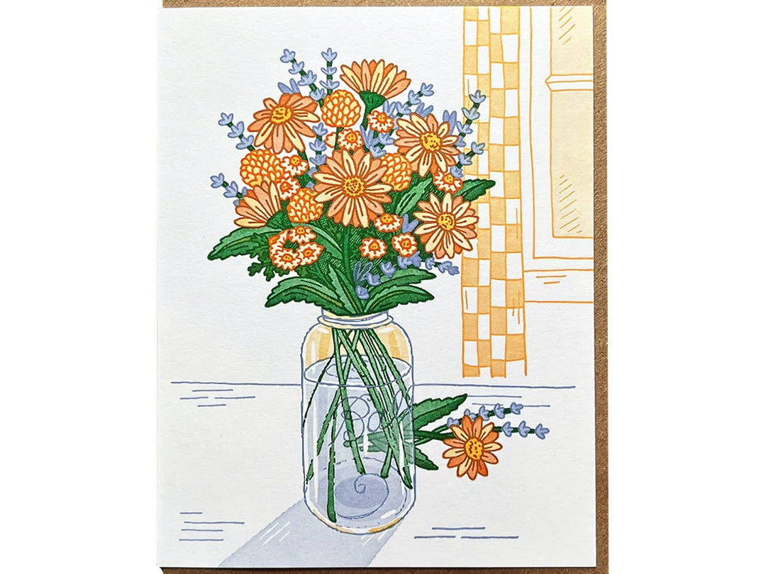 Noteworthy Paper & Press - Ball Jar Card: Single Card