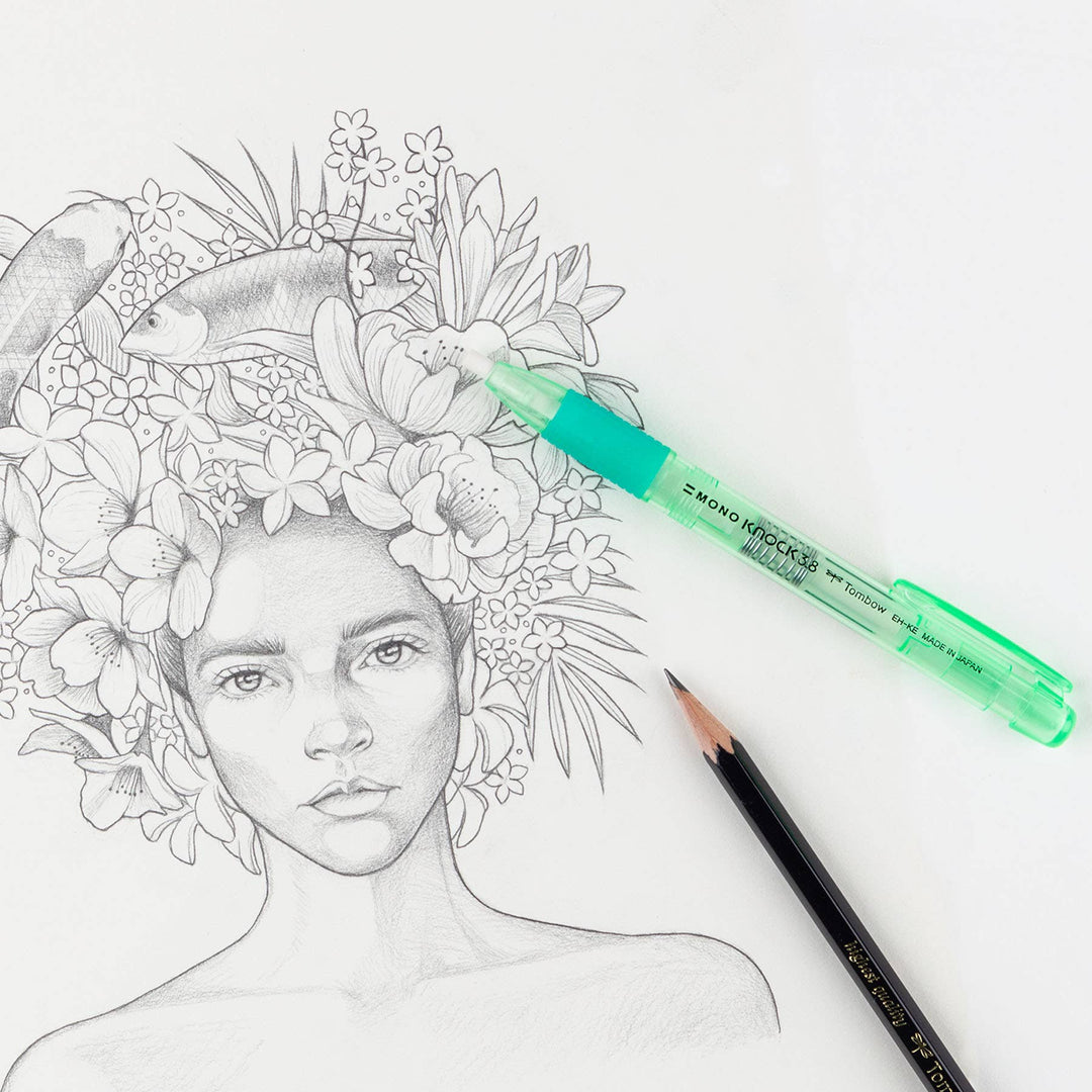 Tombow - MONO Knock Eraser - Green