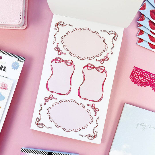 Pipsticks - Coquette Junk Journal Sticker Book