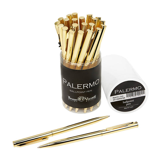 BV by Bruno Visconti - Tube of 12 Palermo pens - Gold