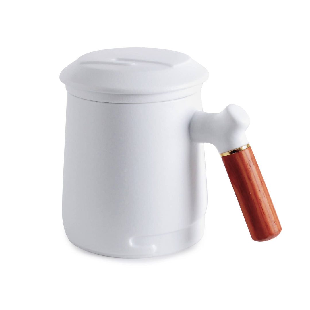 Mug with Infuser and Lid Comfortable Handle - 11 fl.oz.: Green