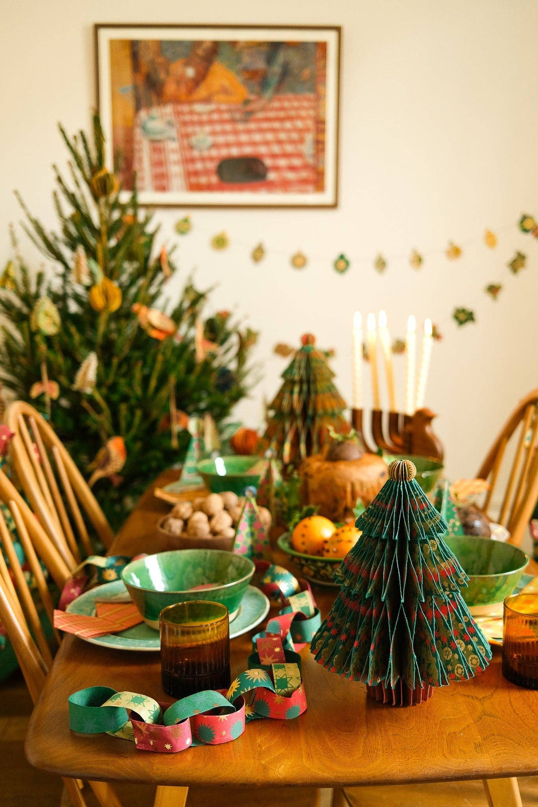East End Press - FESTIVE PAPER CHAIN KIT