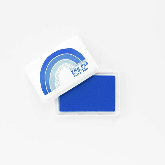 Yellow Owl Workshop - Blue All Purpose Stamp Ink Pad | Permanent Waterproof Ink