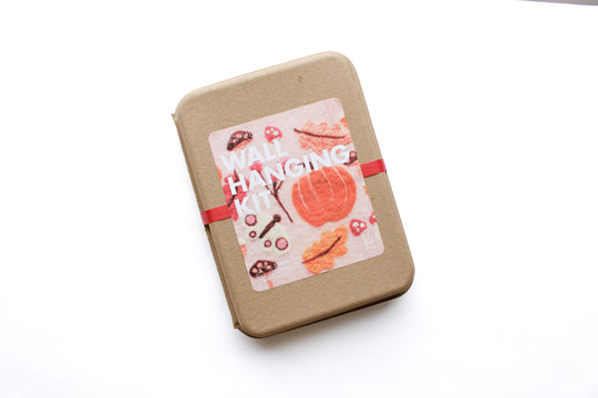 Sheep Creek Studio - 8"x8" Fall Banner Felting Kit: Black
