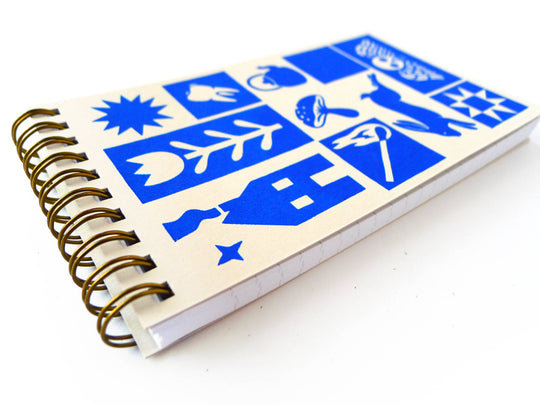 Middle Dune - Quilt Coil Notepad: Lined