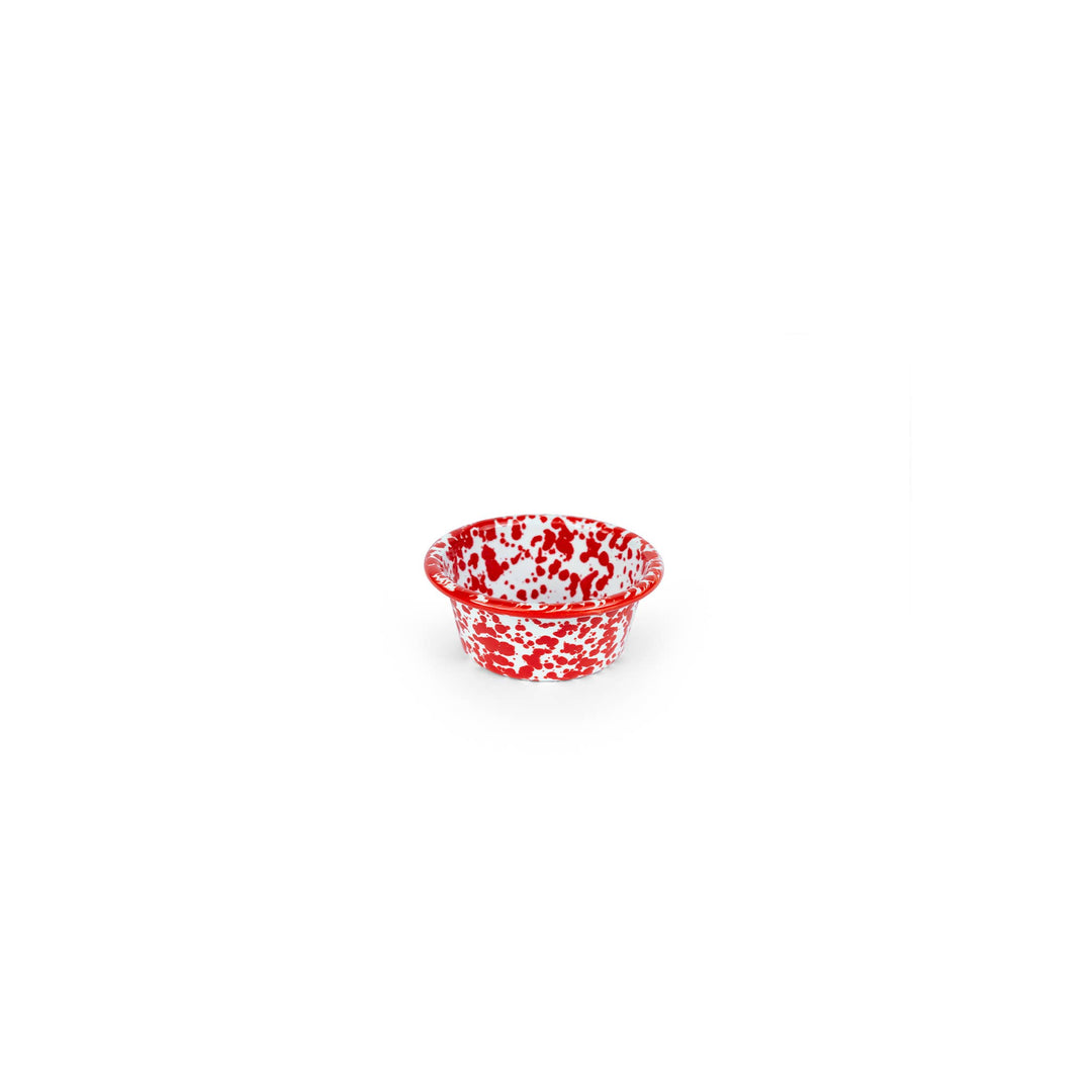 Crow Canyon Home - Splatter Enamelware Ramekin: Black Splatter