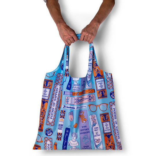 Yellow Owl Workshop - Bookbag Art Sack® | Eco-Friendly Reusable Book Lovers Tote