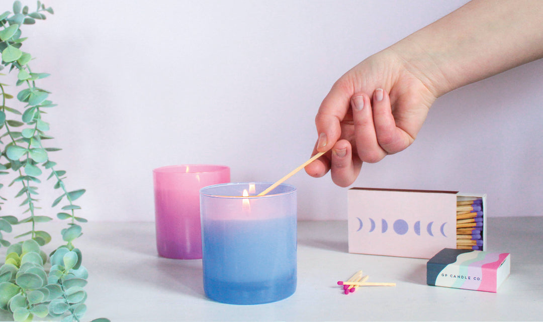 GP Candle Co. - Midnight 9 oz. Hue Candle (Black Iris)