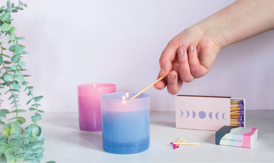 GP Candle Co. - Midnight 9 oz. Hue Candle (Black Iris)