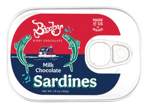 Bixby Chocolate - Milk Chocolate Sardines