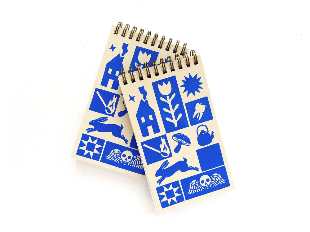 Middle Dune - Quilt Coil Notepad: Lined