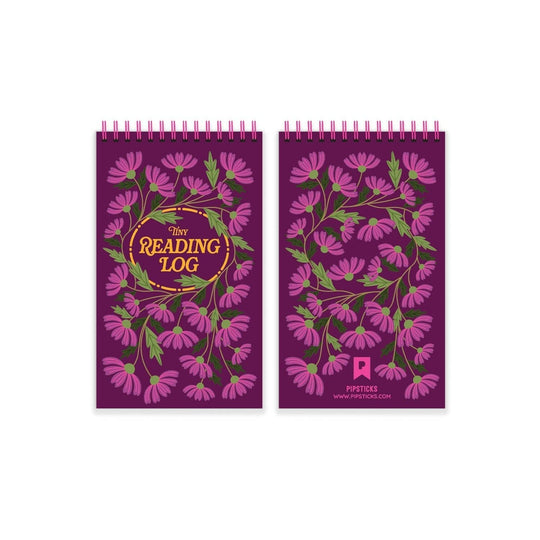 Pipsticks - Tiny Reading Log Mini Notebook