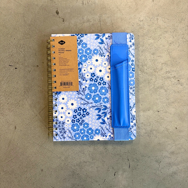 Denik - Blue Meadow Hardcover Undated Planner HWM-EPH2205UP