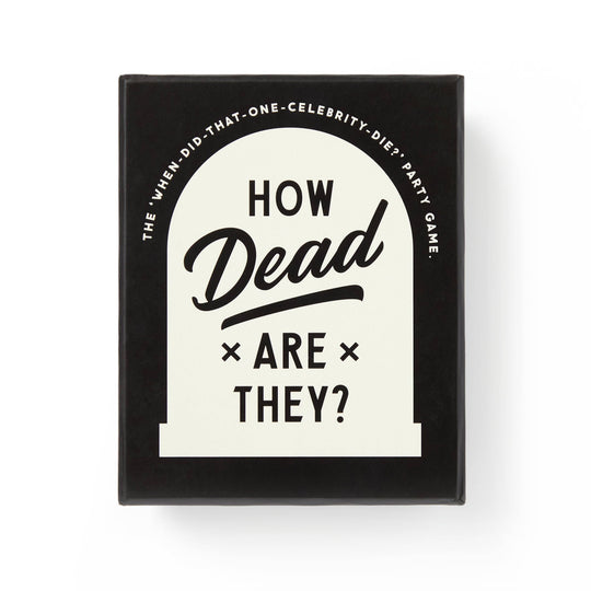Chronicle Books - Brass Monkey How Dead Are They? Social Game