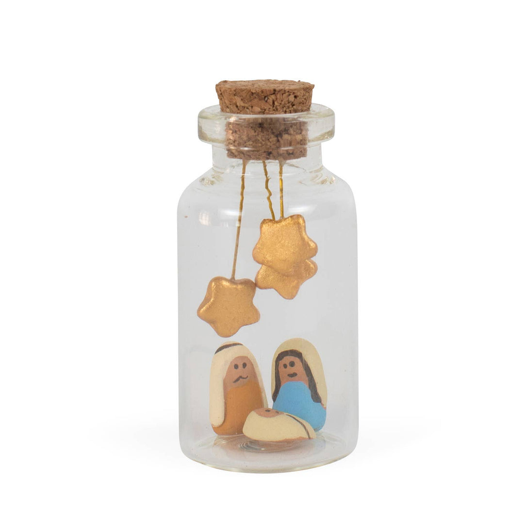 Ten Thousand Villages - Nativity in a Bottle