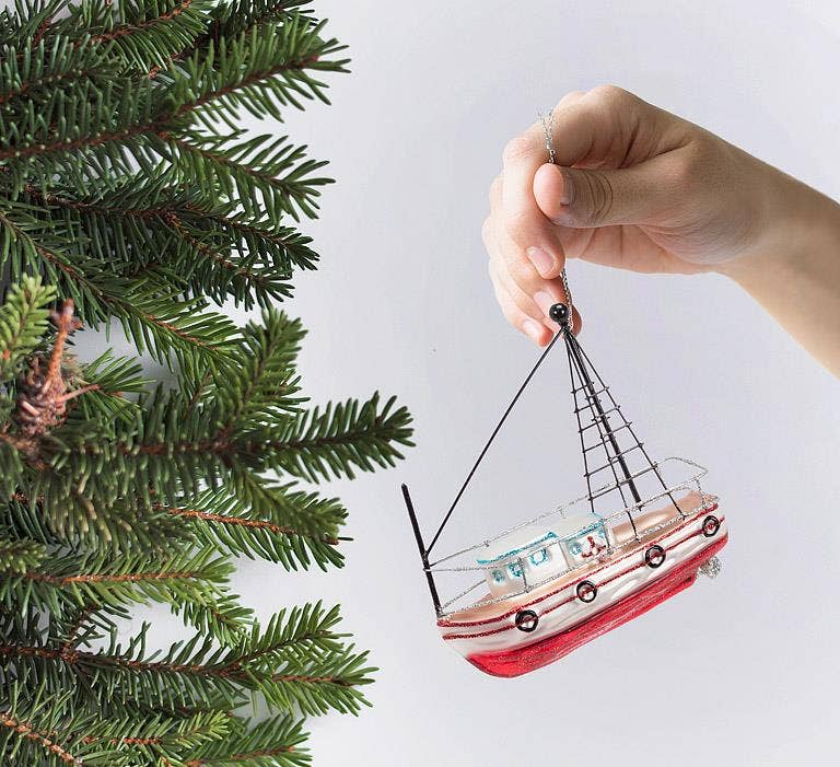 Abbott - Fishing Trawler Ornament