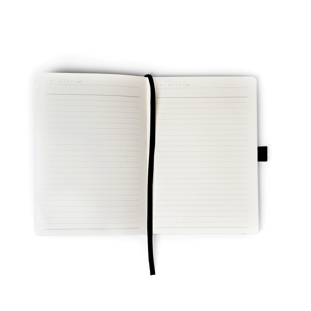 Denik - Black Cats Hardbound Layflat Notebook Journal HBLFE2276L