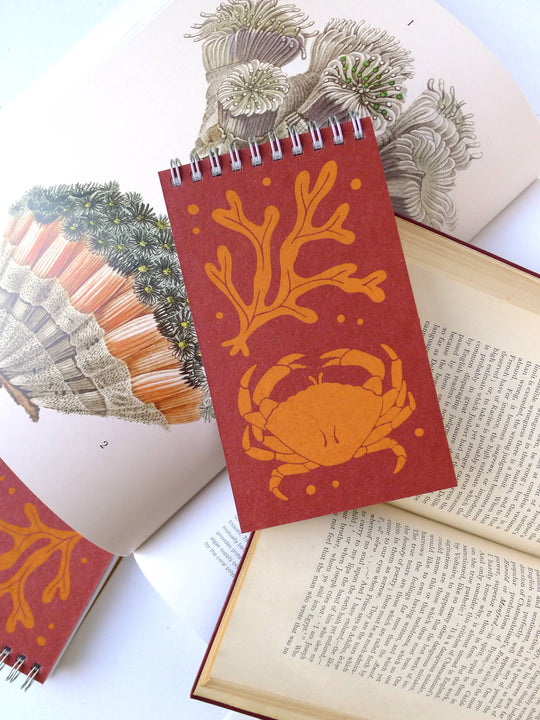 Middle Dune - Crab Notepad: Lined