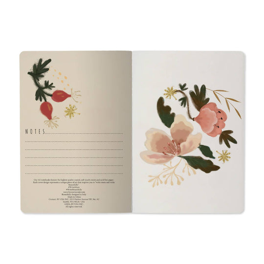 BV by Bruno Visconti - A5 Notebook - Bloom Flowers