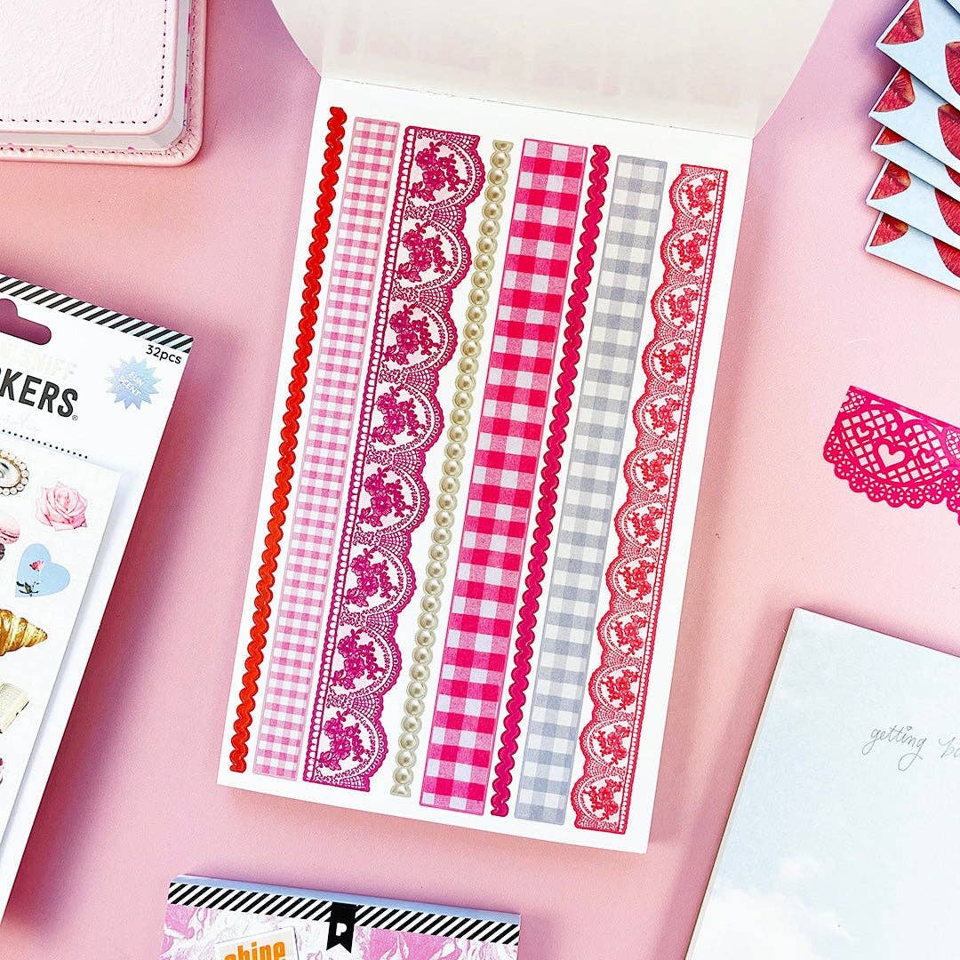 Pipsticks - Coquette Junk Journal Sticker Book