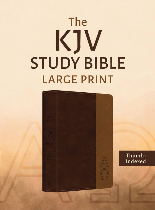 Barbour Publishing, Inc. - The KJV Study Bible, Large Print (Indexed) [Two-Tone Brown]