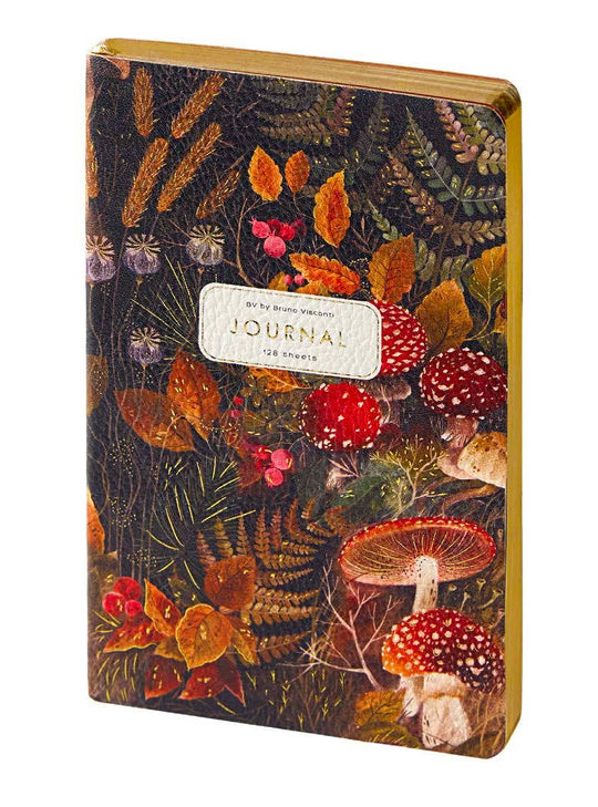 BV by Bruno Visconti - A5 Vegan Leather Daily Planner - Forest Mushrooms