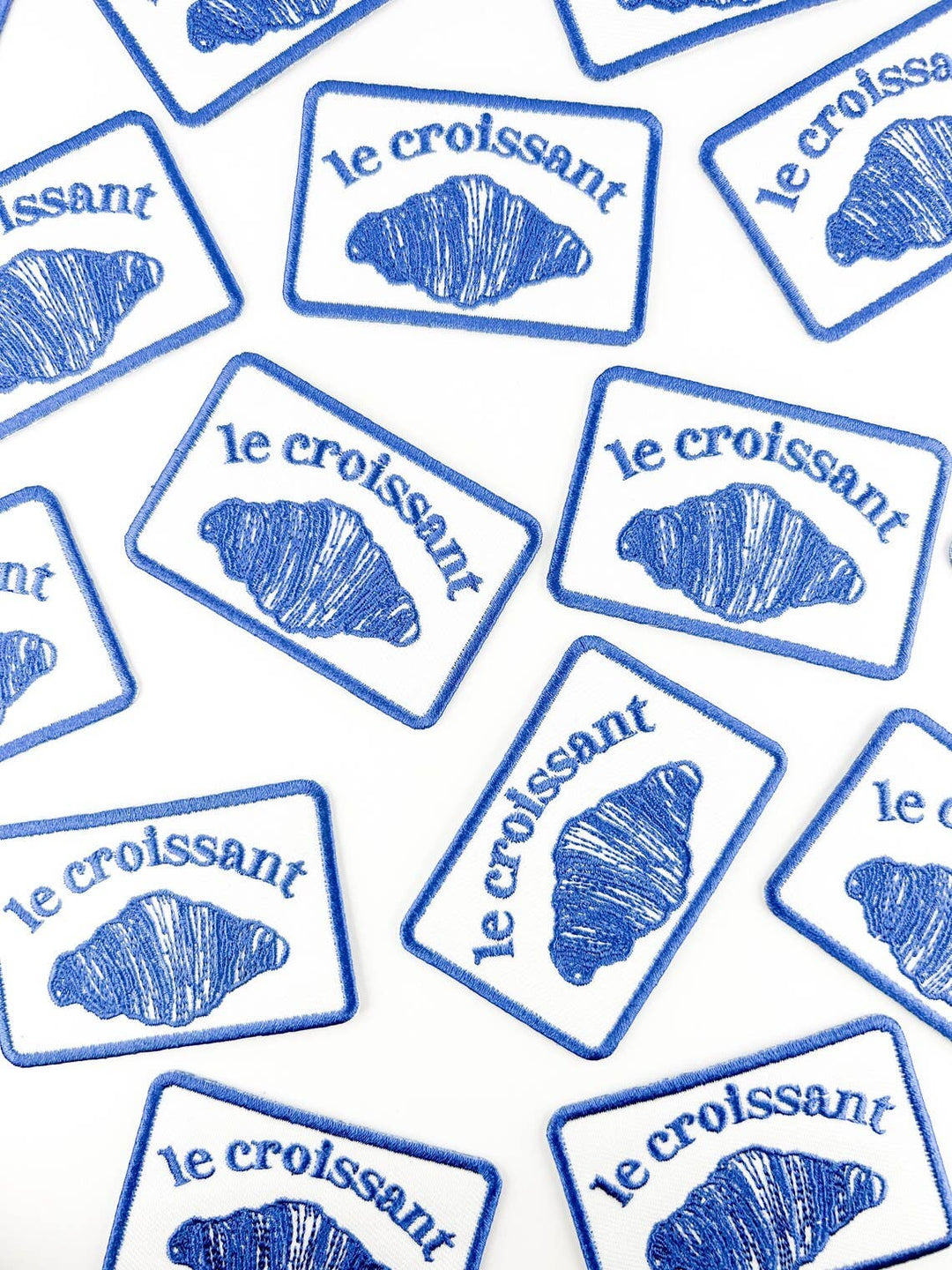Field Trip Threads - Le Croissant Embroidered Iron-On Patch Food Baking French