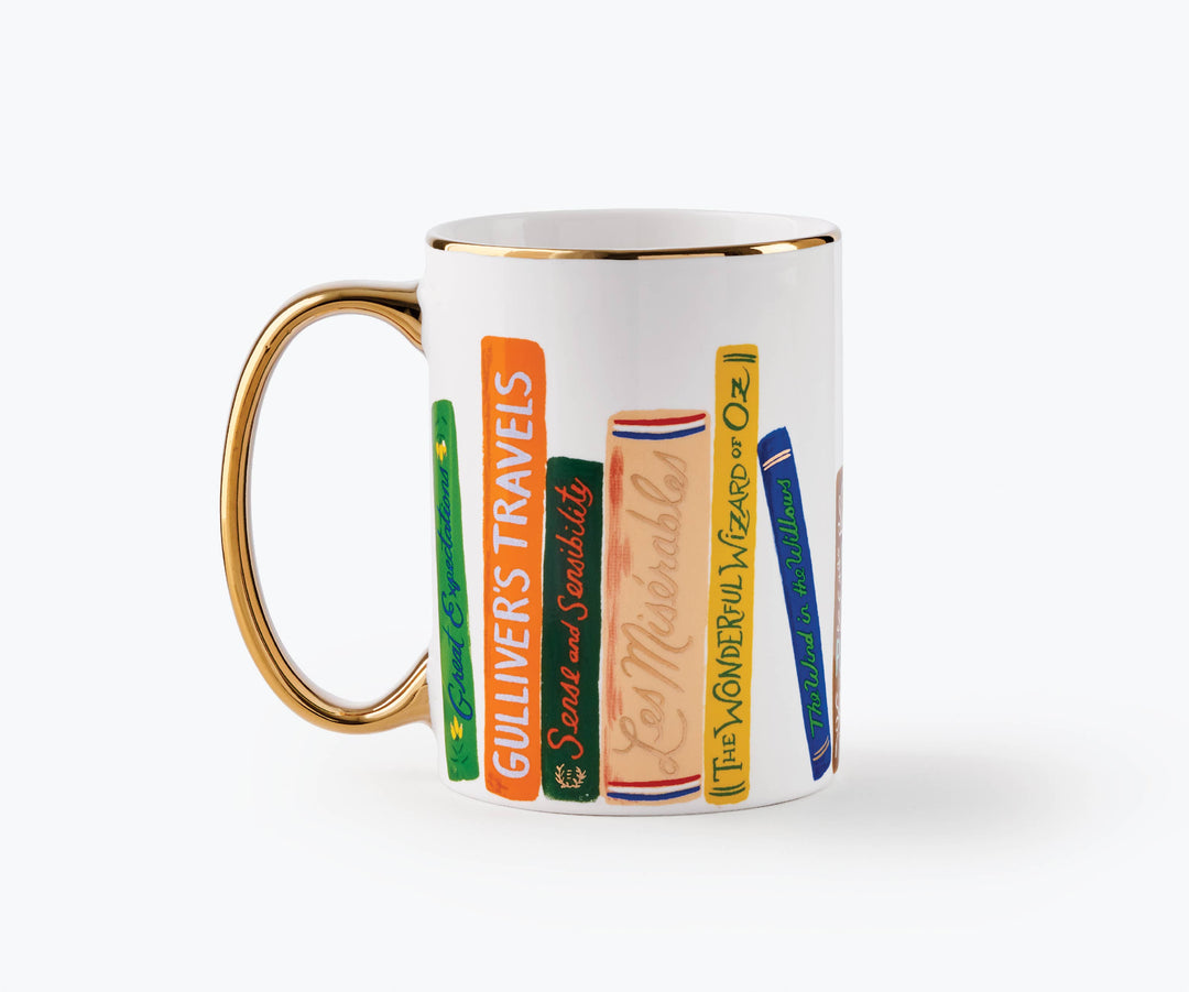 Rifle Paper Co. - Book Club Porcelain Mug