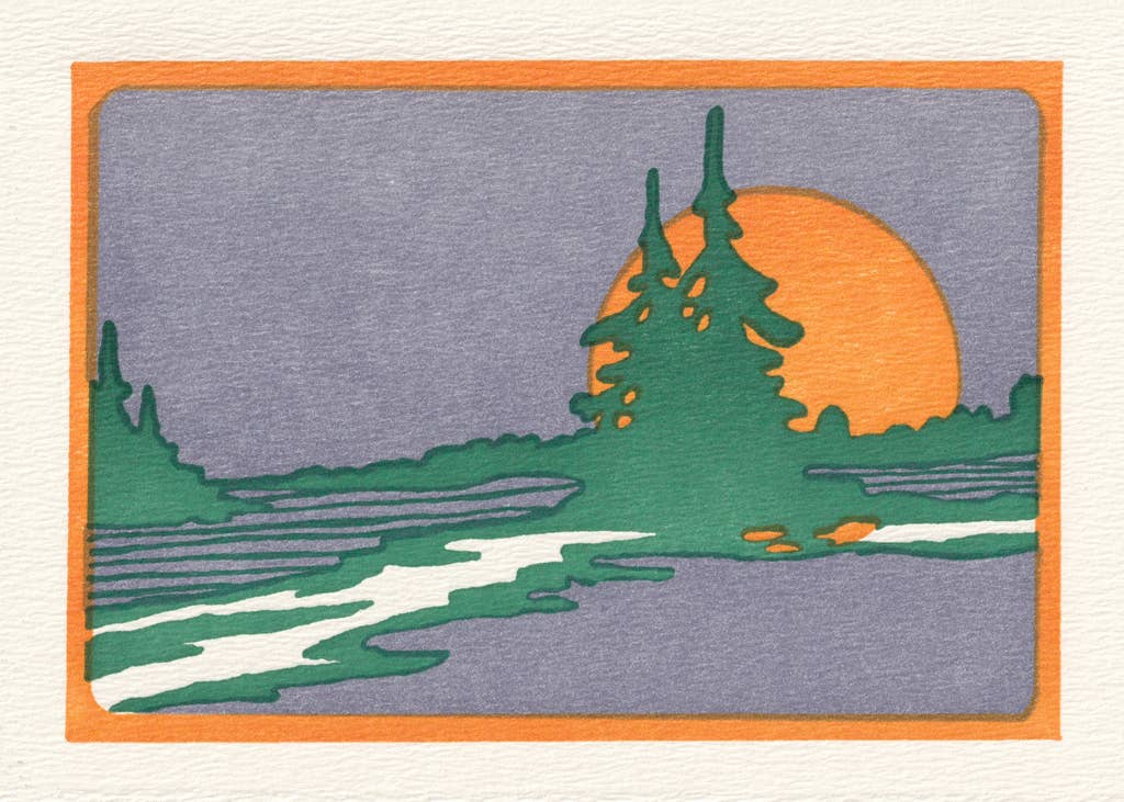 Saturn Press - Moon River: Unsleeved