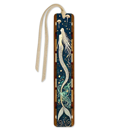 Mitercraft - Mermaid Handmade Wooden Bookmark