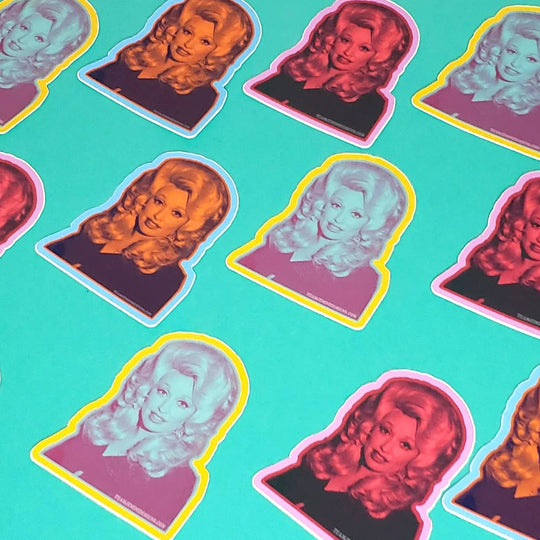 TEAM JEMINI DESIGNS - MULTI-COLORED DOLLY STICKER: MIX