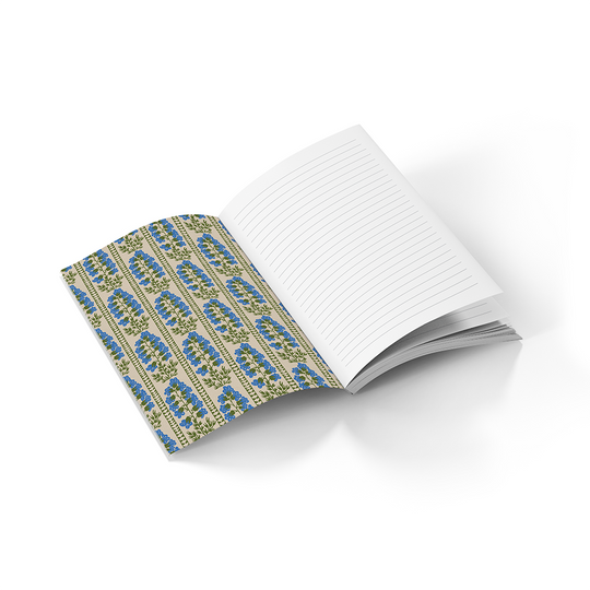 Denik - Delphinium Soft Touch Layflat Notebook | LFC2372L