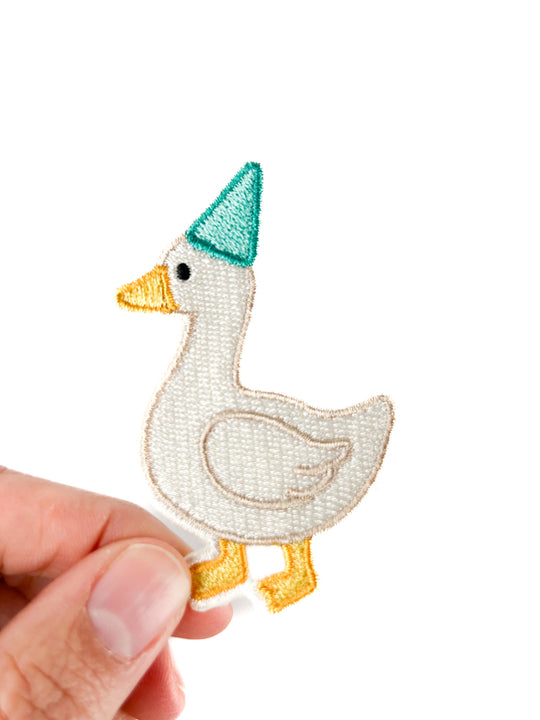 Field Trip Threads - Silly Goose Embroidered Patch Funny Iron On Patch for Hats