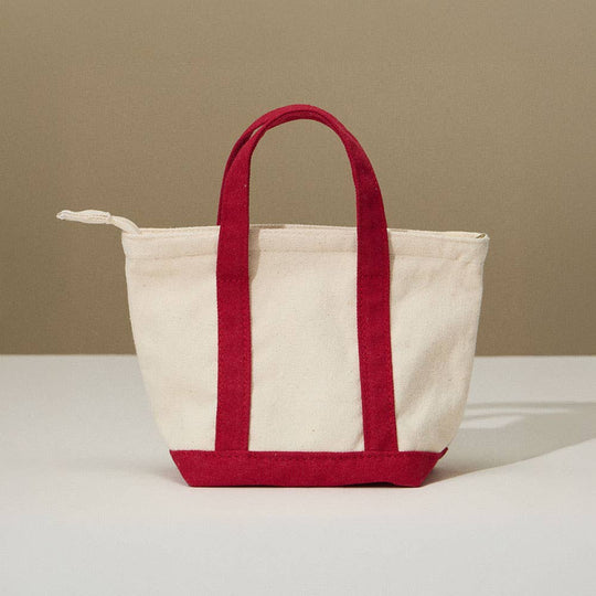 Sensibling Corp. - Mini Multi Purpose Compact Canvas Tote Bag
: Red