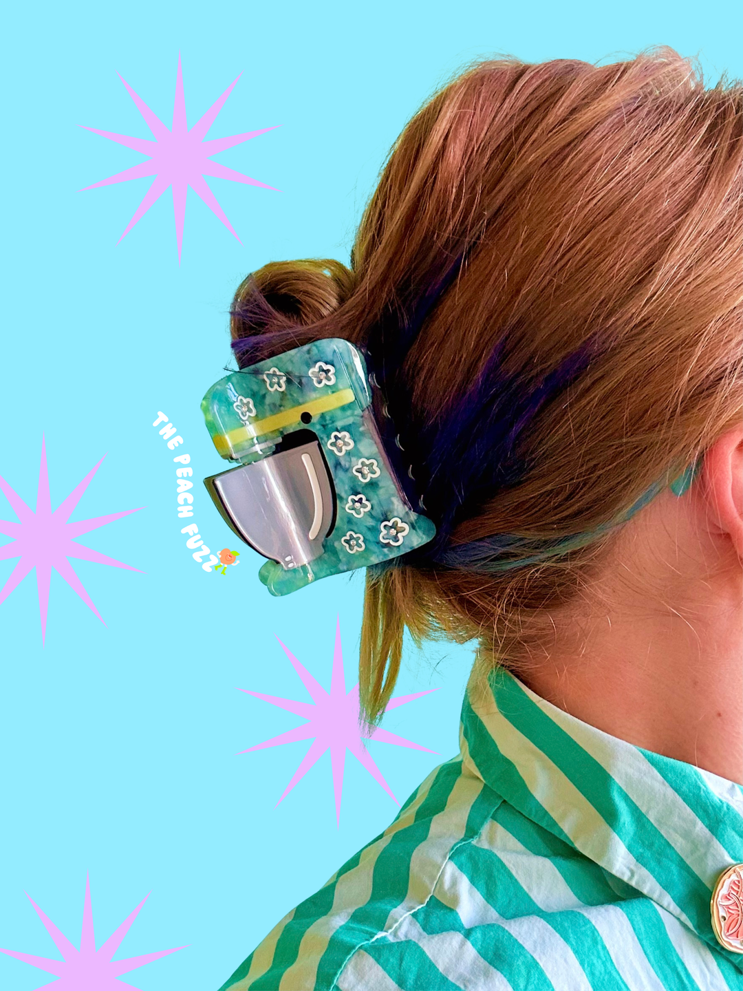 The Peach Fuzz - Stand Mixer Hair Claw
