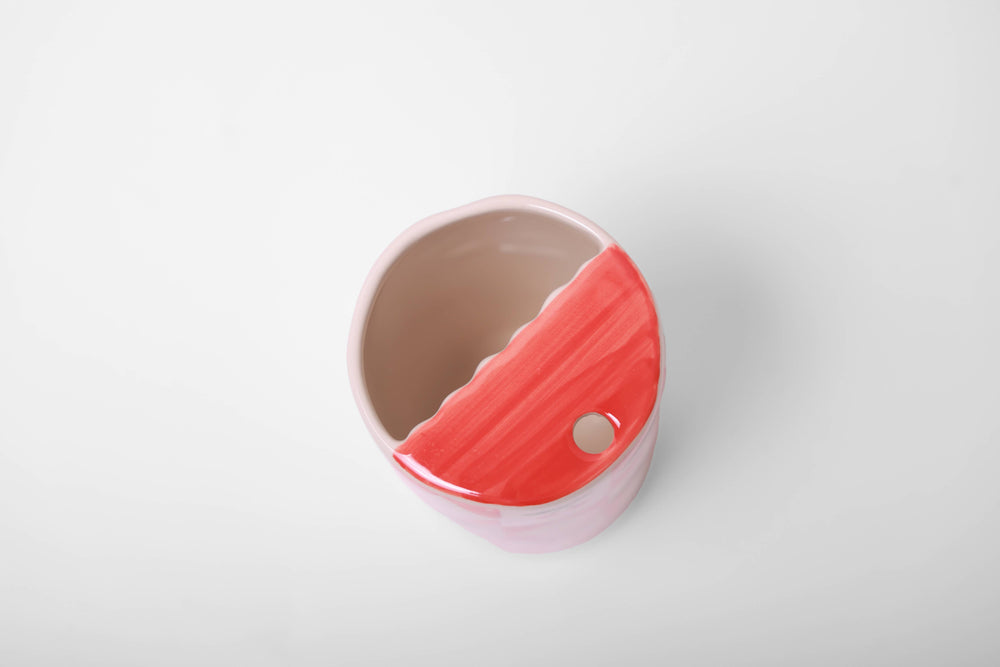 ChagoArt - Ceramic Travel Coffee Tumbler-Portable Coffee Mug-Coffee Cup