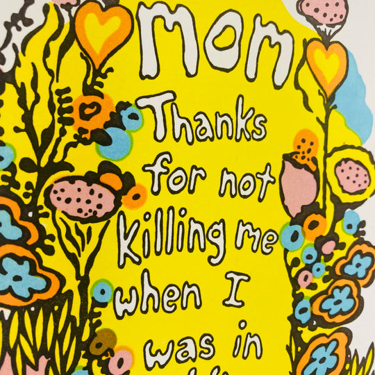 Old School Stationers - Mothers Day humor. 