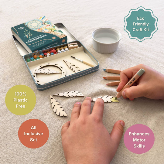 Cotton Twist (WE PREPAY ALL USA DUTIES) - Make Your Own Dreamcatcher Craft Kit