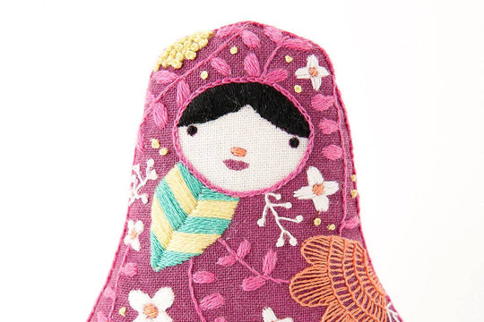 Kiriki Press - Matryoshka - Embroidery Kit