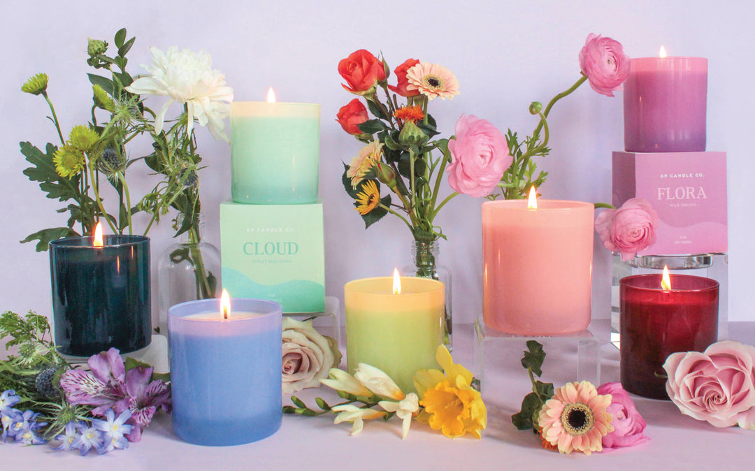 GP Candle Co. - Sun 9 oz. Hue Candle (Sparkling Citrus)