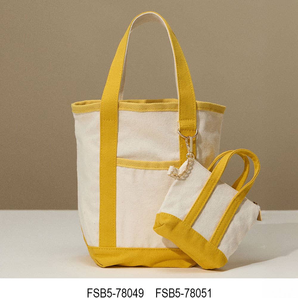 Sensibling Corp. - Small Multi Purpose Canvas Tote Bag
: Navy