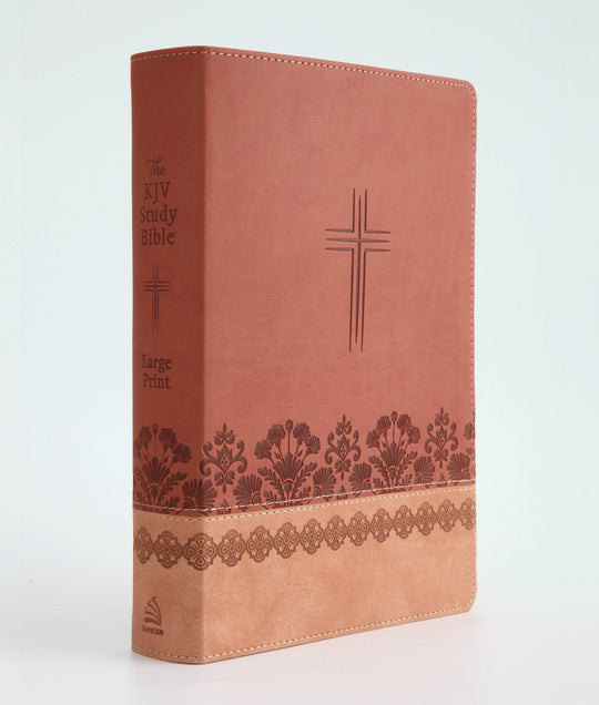 Barbour Publishing, Inc. - The KJV Study Bible, Large Print (Indexed) [Rose & Chestnut]
