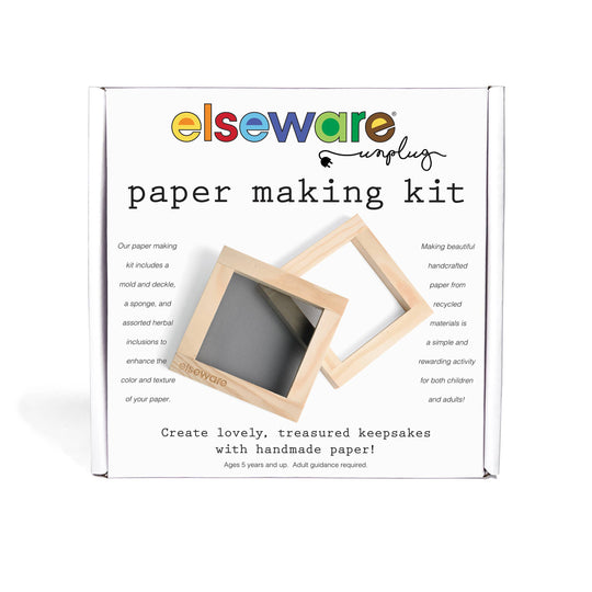 elseware unplug - Paper Making Kit - DIY Recycled Handmade Paper Craft