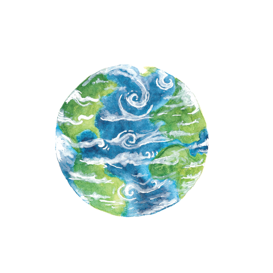 Tiny Nest Studio - Earth Sticker