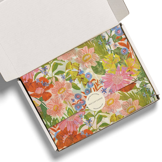 Red Cap Cards - Our Love Only Grows tissue paper: 5 Sheets