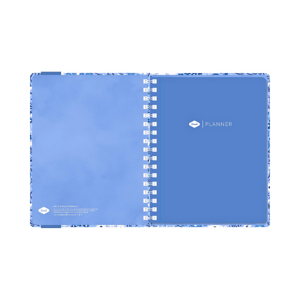 Denik - Blue Meadow Hardcover Undated Planner HWM-EPH2205UP