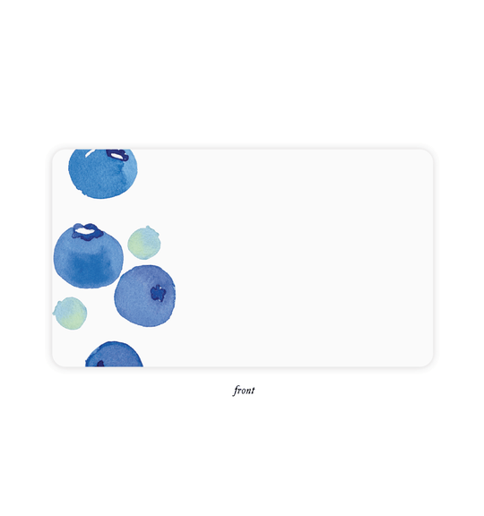 E. Frances Paper - Blueberries Little Notes®