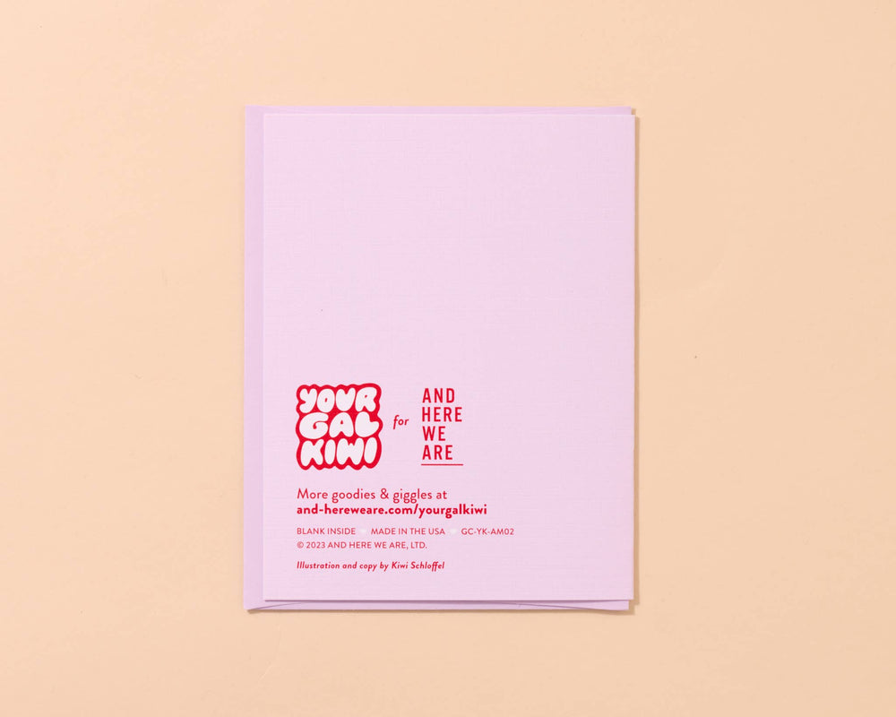 And Here We Are - Wedding Card by Your Gal Kiwi—Already Married (Funny)
