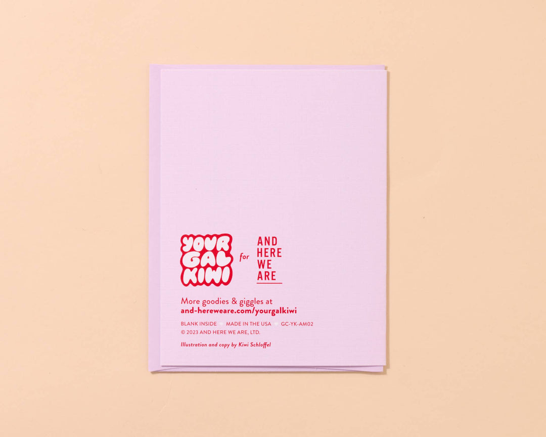 And Here We Are - Wedding Card by Your Gal Kiwi—Already Married (Funny)